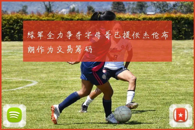 绿军全力争夺字母哥已提供杰伦布朗作为交易筹码